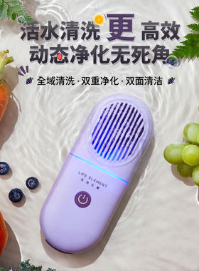 生活元素果蔬清洗机家用去农残