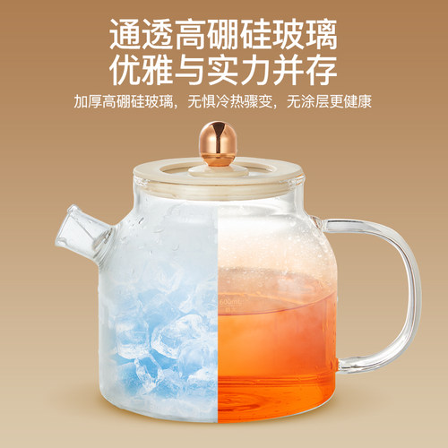 生活元素养生壶电炖家用多功能迷你小型煮茶壶电煮杯办公室花茶壶 - 图3