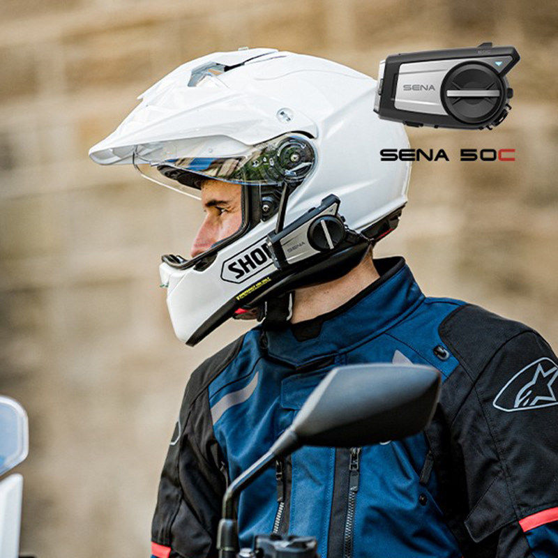 SENA塞纳50C摩托车头盔蓝牙耳机哈曼卡顿4K行车记录仪摄像一体机,淘宝优惠券,粉丝福利购,淘宝优惠卷