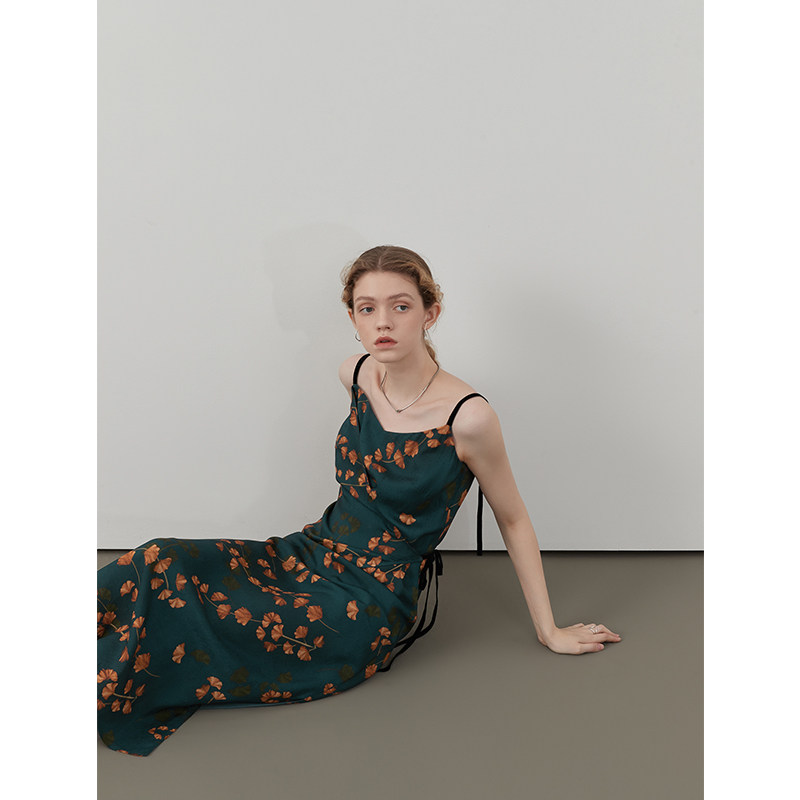 阿cir新中式复古双面丝绒连衣裙 circlofy服饰连衣裙