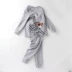 Quần áo trẻ em Annai 2018 quần áo mùa đông cho bé trai đồ lót cho bé lớn cộng với đồ lót nhung nhung JB847656 - Quần áo lót