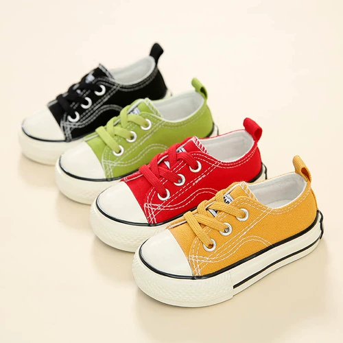 芭芭鸭 Детские тканевые туфли, детская обувь для отдыха, кроссовки, 1-2-3 лет, 2022, тренд сезона