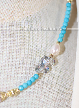 小众松石气质设计感百搭串珠水晶