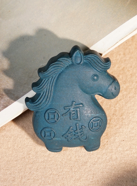 合香珠马上有钱马到成功马首挂饰挂件花香味创意包挂文玩装饰品