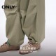 ONLY2025 ລະດູຫນາວໃຫມ່ວ່າງ workwear drawstring parachute pants straight pants trousers casual pants ແມ່ຍິງ |125214024