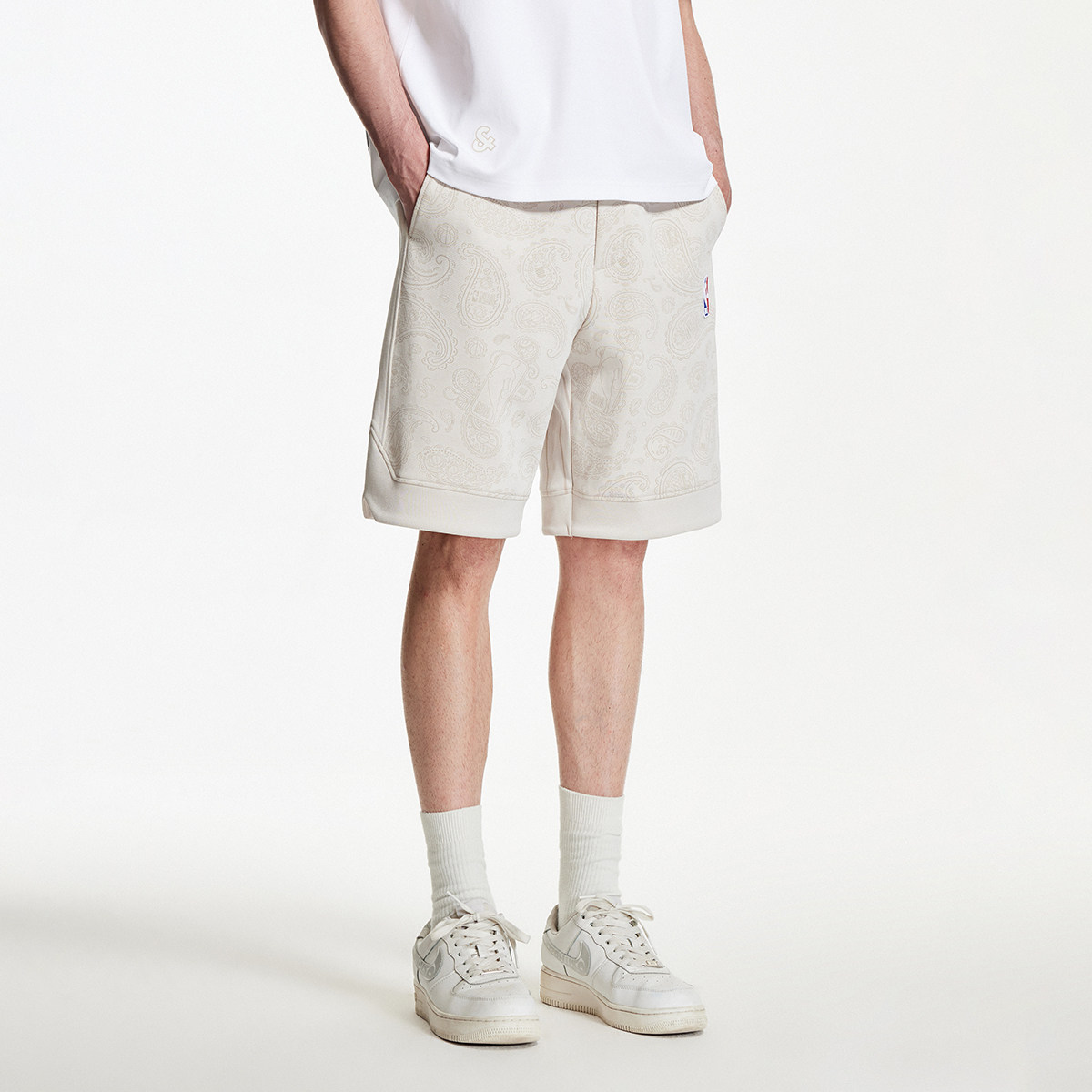 杰克琼斯男装冬新款NBA联名短裤运动风百搭潮流舒适宽松裤子,淘宝优惠券,粉丝福利购,淘宝优惠卷