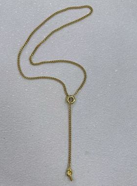 钛钢 Y字项链AQY-ZB1184