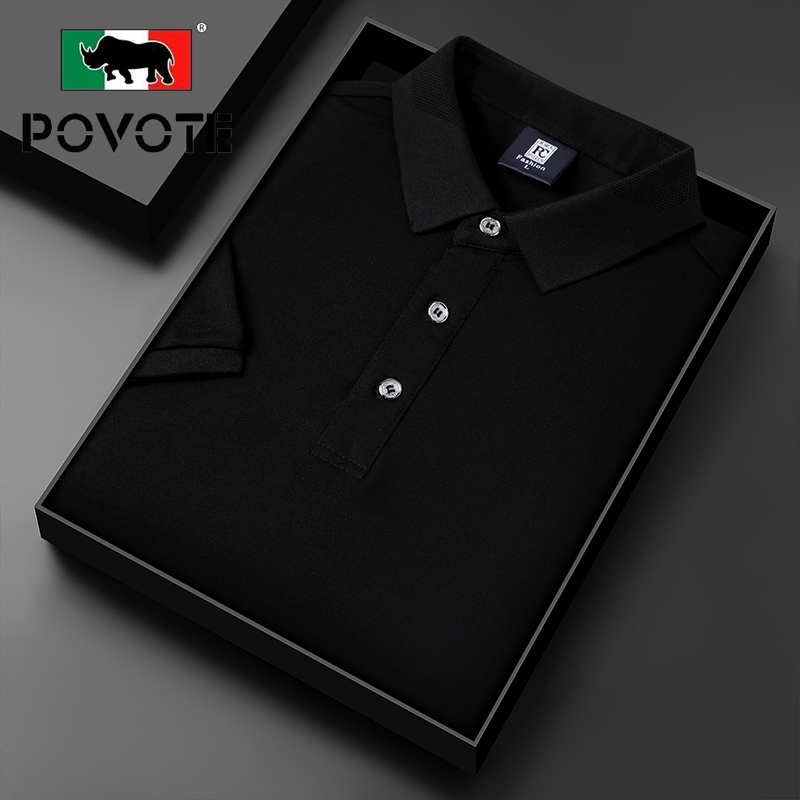 父亲节保威特冰丝升级polo衫39.9元，保威特·犀牛男士夏装polo衫上衣-第4张图片-提都小院
