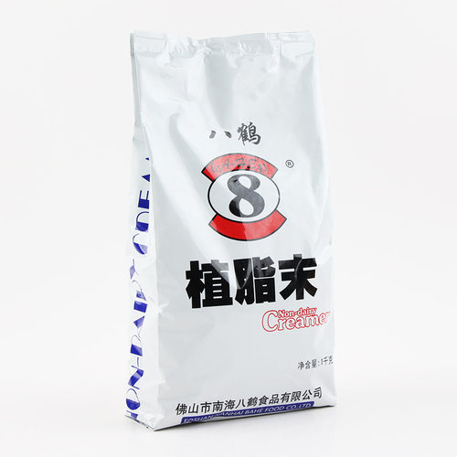 八鹤特调植脂末奶精粉小包装咖啡奶茶伴侣奶茶店专用原料袋装1kg - 图1
