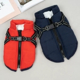 Домашние животные осень и зима со собачьей одеждой для собак, модных, маленьких и средних собак из тяги из тяги кошки зима