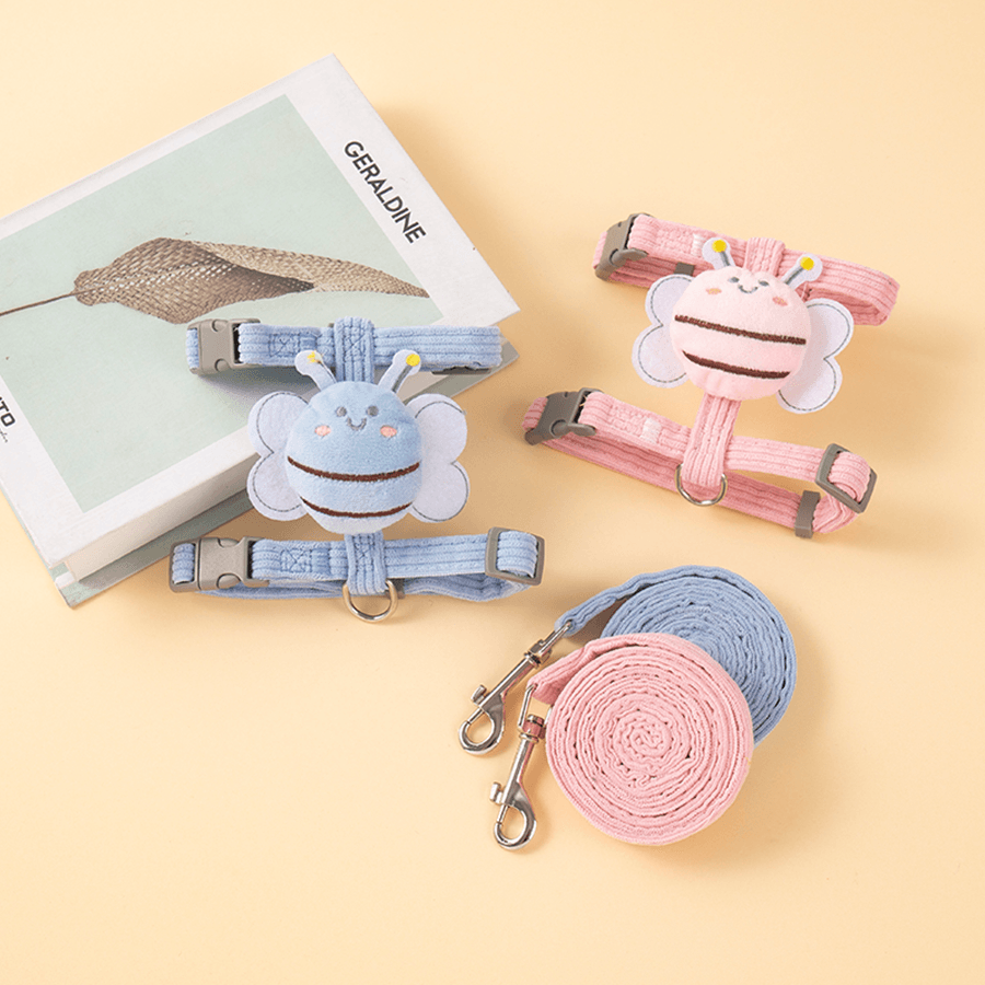 猫咪牵引绳防挣脱外出专用遛猫绳溜猫链子宠物胸背带猫绳子可调节,淘宝优惠券,粉丝福利购,淘宝优惠卷