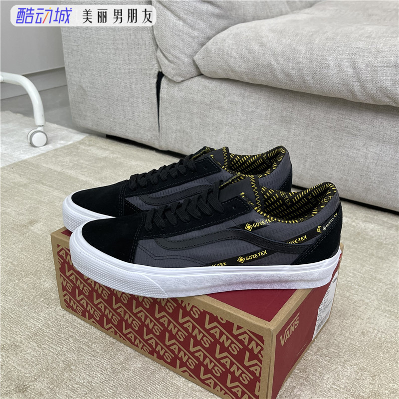 Vans Gore-Tex Old Skool 防水男鞋女鞋运动滑板鞋VN0A4V9W2TE/G - 图1