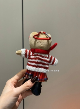 新款可爱长腿kitty毛绒挂件裙子换装娃衣ins风玩偶挂饰背包钥匙扣