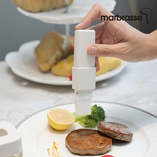 Японская домашняя щетка щетка щетка кухня кисти кисти силиконовая масляная щетка для бутылки щетки без выпечки волос, запеченная кисть