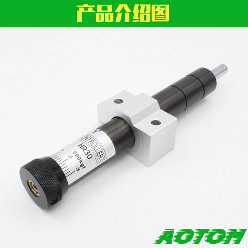 气动液压油压缓冲器HR/SR-15/30/60/80/100减震可调阻尼器稳速器 - 图1