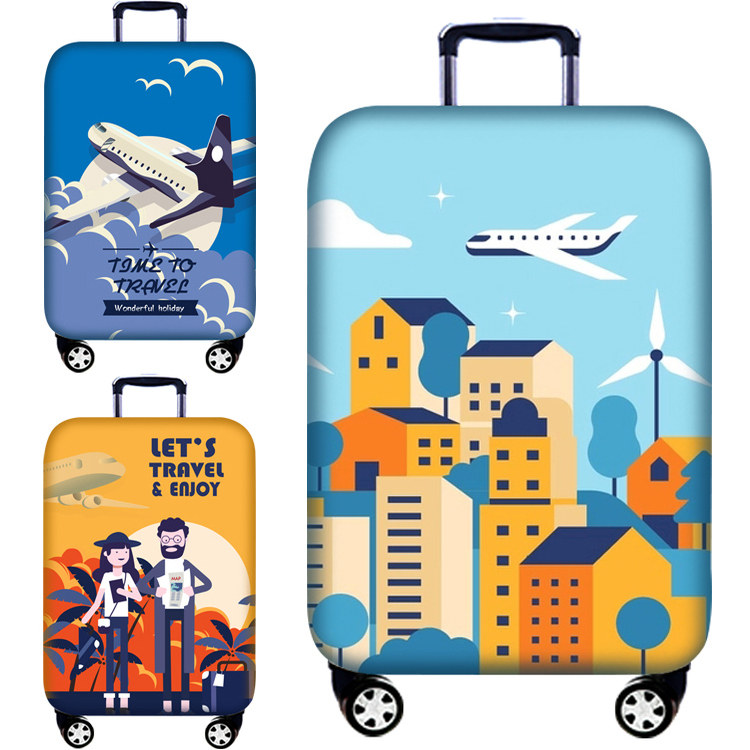 通用行李箱保护套加厚弹力拉杆箱旅行箱外套防尘罩18/24/28/32寸,淘宝优惠券,粉丝福利购,淘宝优惠卷