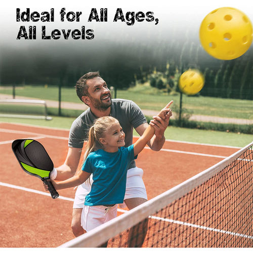 匹克球拍板pickleball玻璃纤维碳纤维匹克球专业球拍比赛训练球板 - 图2