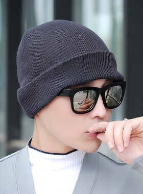 毛线针织套头帽户外休闲男女冬季