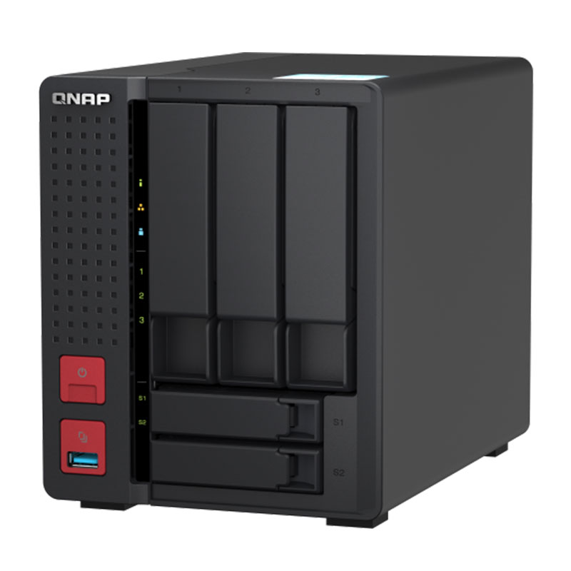 威联通（QNAP） NAS存储服务器TS-564 8G私有云办公文件共享四核心处理器 2.5GbE - 图3