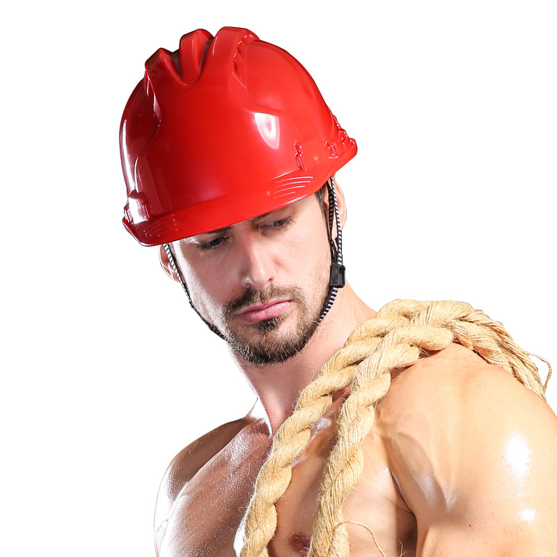 安全帽工地施工领导透气安全头盔建筑工程监理劳保支持免费印字-图3