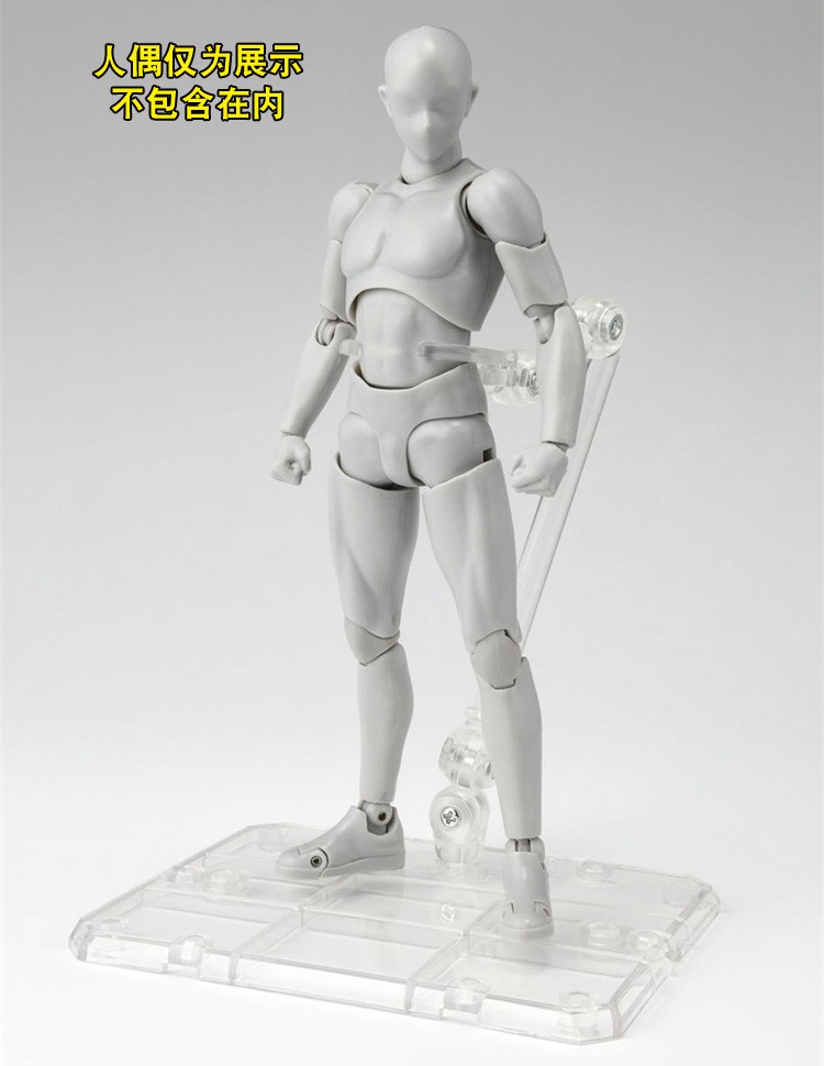 万代魂STAGE 魂支架 ACT HUMANOID SHF 人形用可动手办透明支架