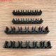 Black tracheal solid nylon fixing seat bracket clamp