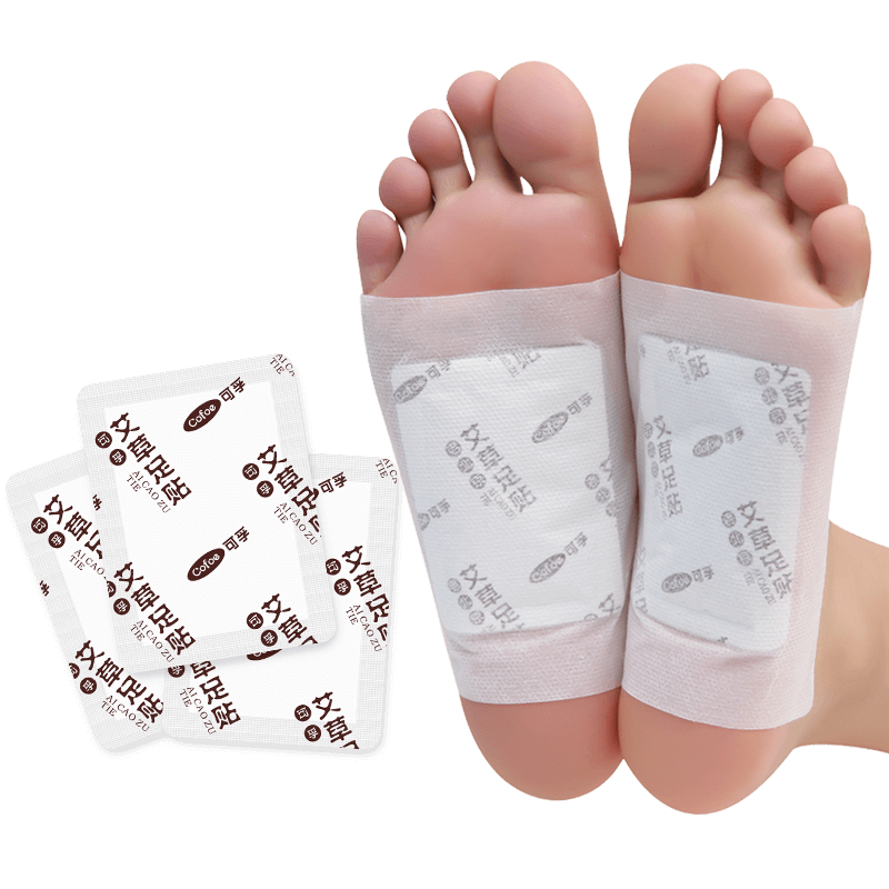 可孚艾草艾绒足底足贴50片一盒 快乐老人医疗器械艾灸/艾草/艾条/艾制品