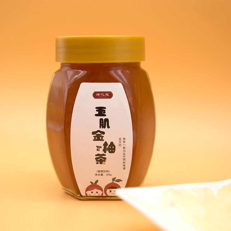 绿之冠蜂蜜柚子茶柠檬茶冲饮 绿之冠蜂蜜果味茶