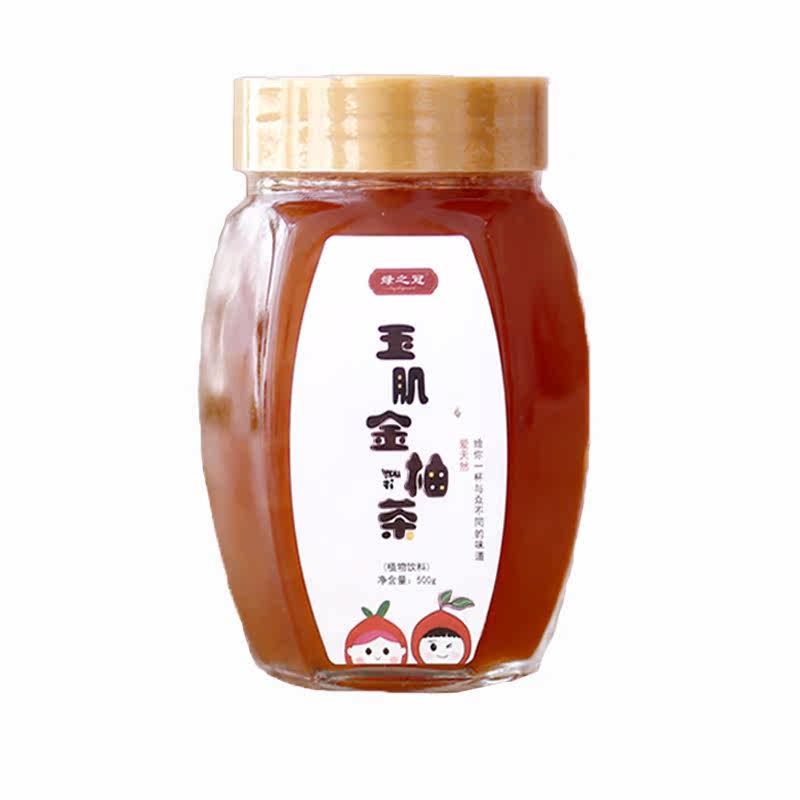 绿之冠蜂蜜柚子茶柠檬茶冲饮 绿之冠蜂蜜果味茶
