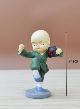 醉拳武僧功夫小和尚摆件