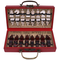 Chinese antique chess of the Xian terracotta warriors and horse