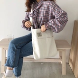 Сумка через плечо, универсальная вместительная и большая ретро сумка на одно плечо, тканевый мешок, коллекция 2023, в корейском стиле