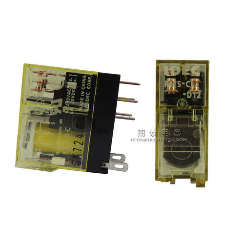 原装正品IDEC和泉继电器 RJ2S-CL-D12  DC12V 8脚8A 2开2闭 12VDC - 图1