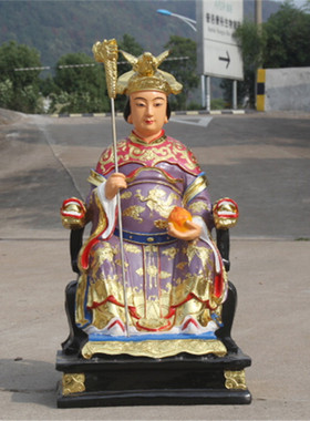 玉帝王母善吉树脂寺庙