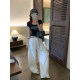 Love Devil Ray Belted Casual Pants Wide Legs