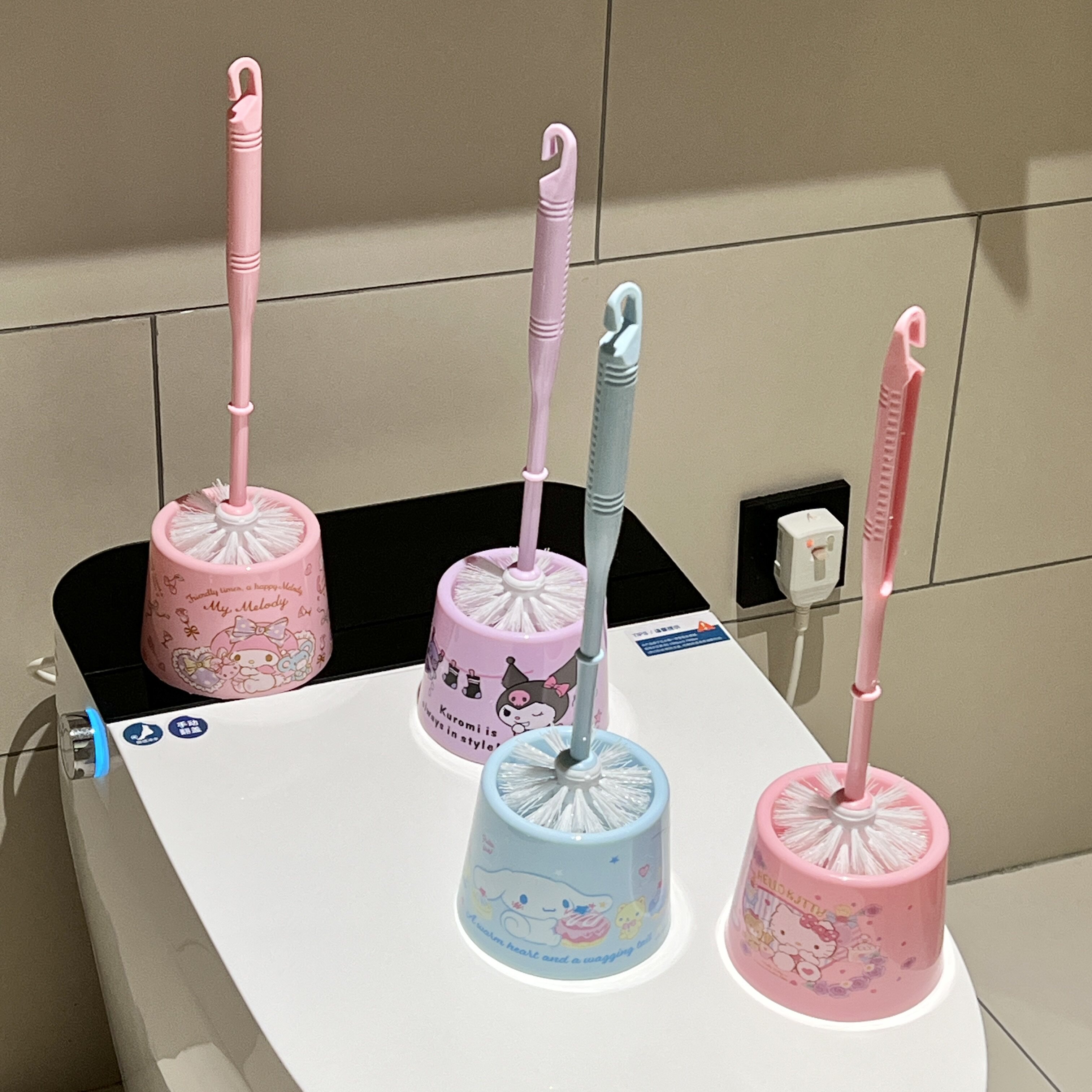 Melody cartoon cute toilet brush toilet brush