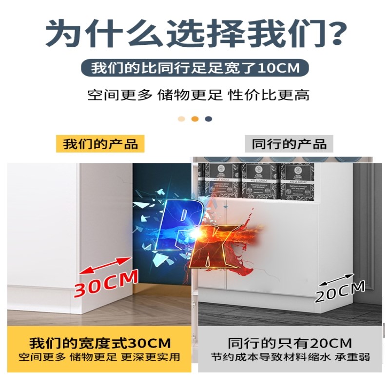 新款展示柜玻璃门置物产品柜子货柜带锁化妆品商用陈列展柜多层礼-图3