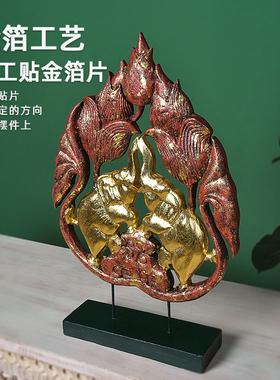泰国木雕工艺品泰式特色客