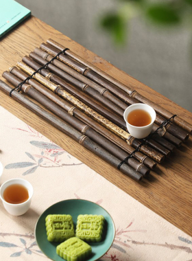 茂恒手工艺手工编织竹排隔热垫