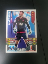 Ben Fosters pro-pen-autograph star card Manchester United