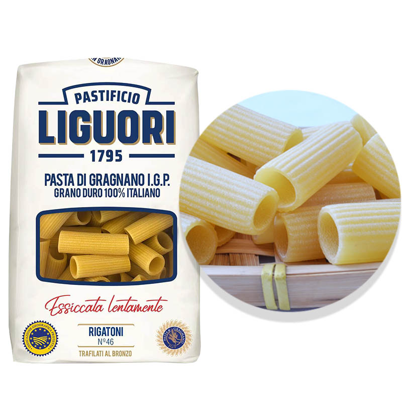 Liguori Paccheri Pasta 500g加罗法洛通管型意大利面大通管-图1