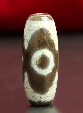 天降石吊坠  至纯三五九眼天珠  民族风颈饰  收藏品 包邮