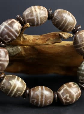 天珠百搭古玩手串包邮