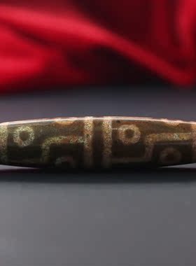 至纯风精品吊坠古玩老天珠