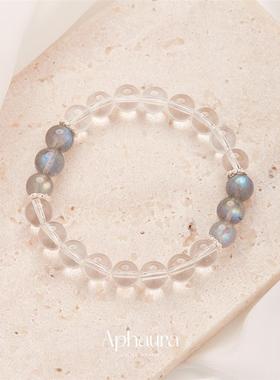 原创设计黑曜石手串弹力