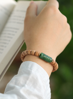 正宗印度老山檀木桶珠型