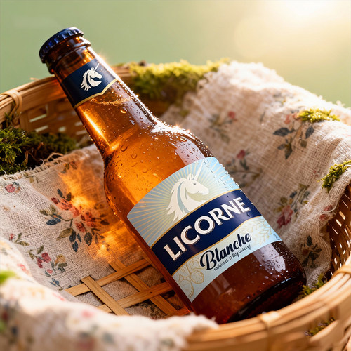 【27年到期】原装法国进口利库尼 (Licorne) 白啤酒250ml*24瓶装 - 图1