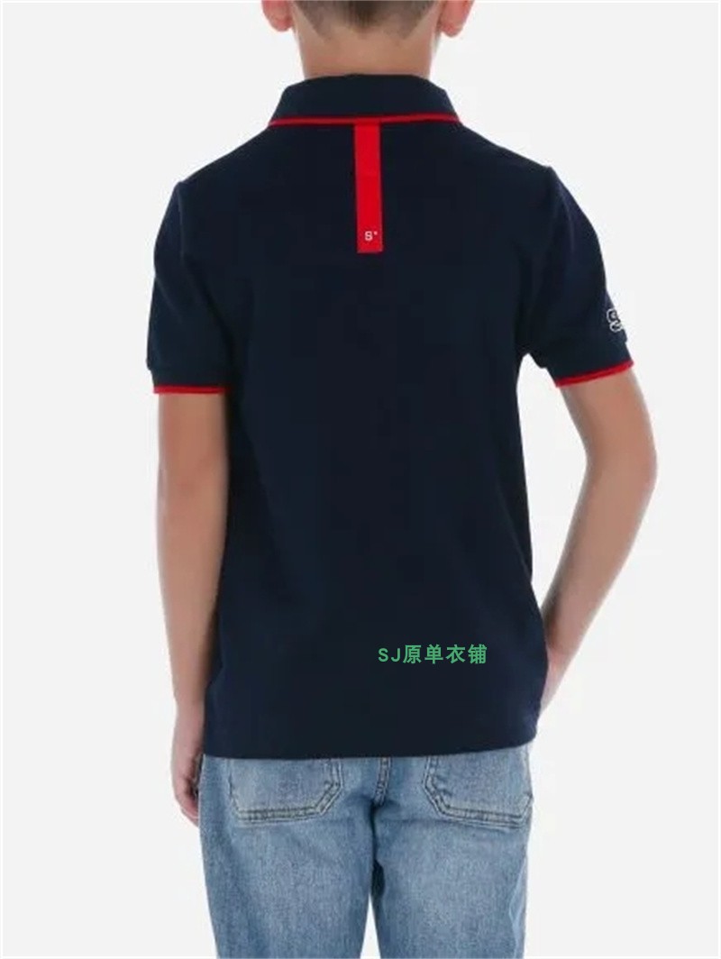 欧洲精品scapp**甲骨文红牛车队队服 儿童Polo衫 赛车服童装 - 图3