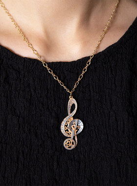 PalnartPoc手作星盘音符项链