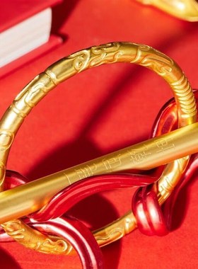 现货哪吒降魔一笔摆件火尖定乾坤混天桌面K送礼男女生朋友礼物摆